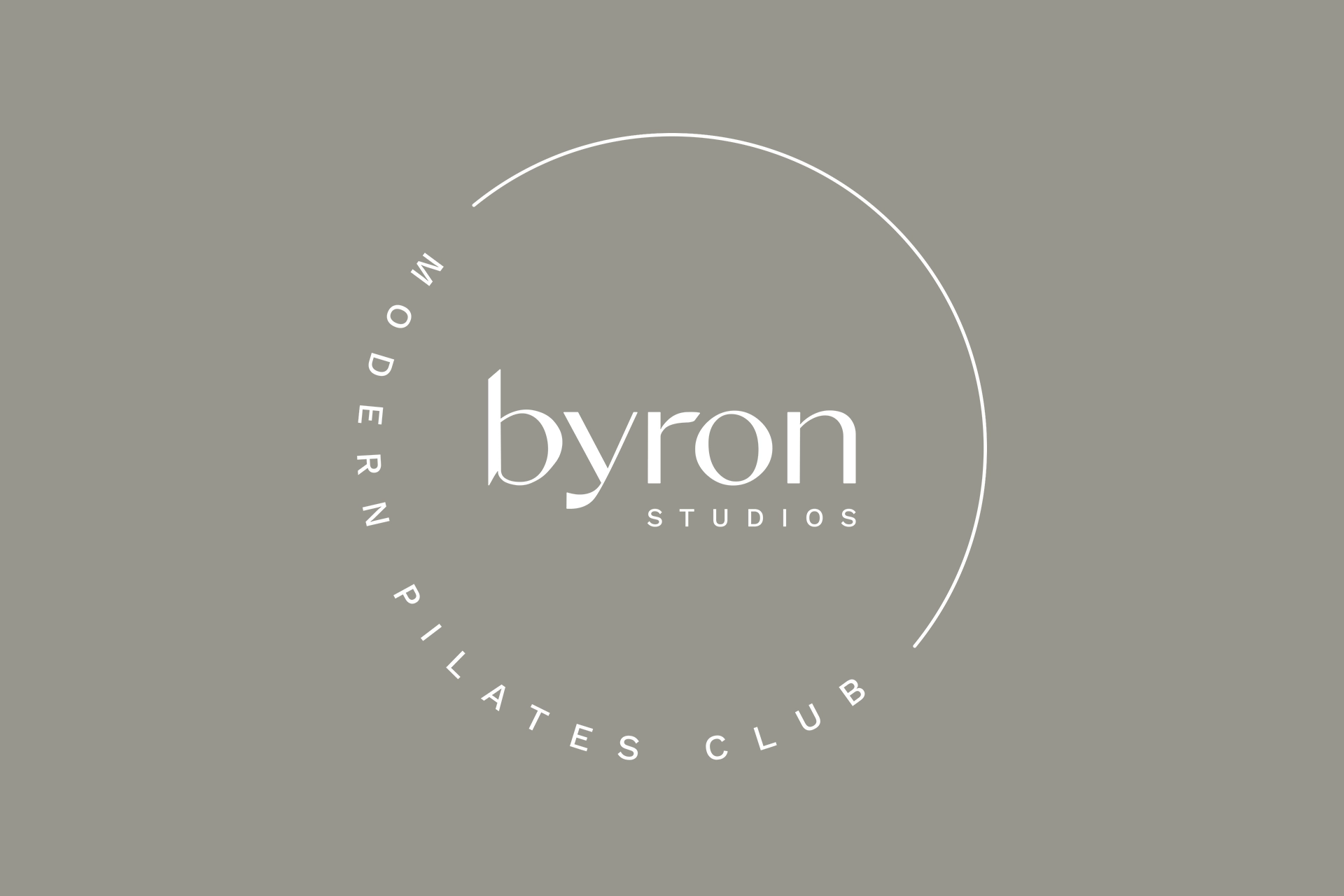 Logo Design für byron pilates studio © Diemer & Schweig Designstudio