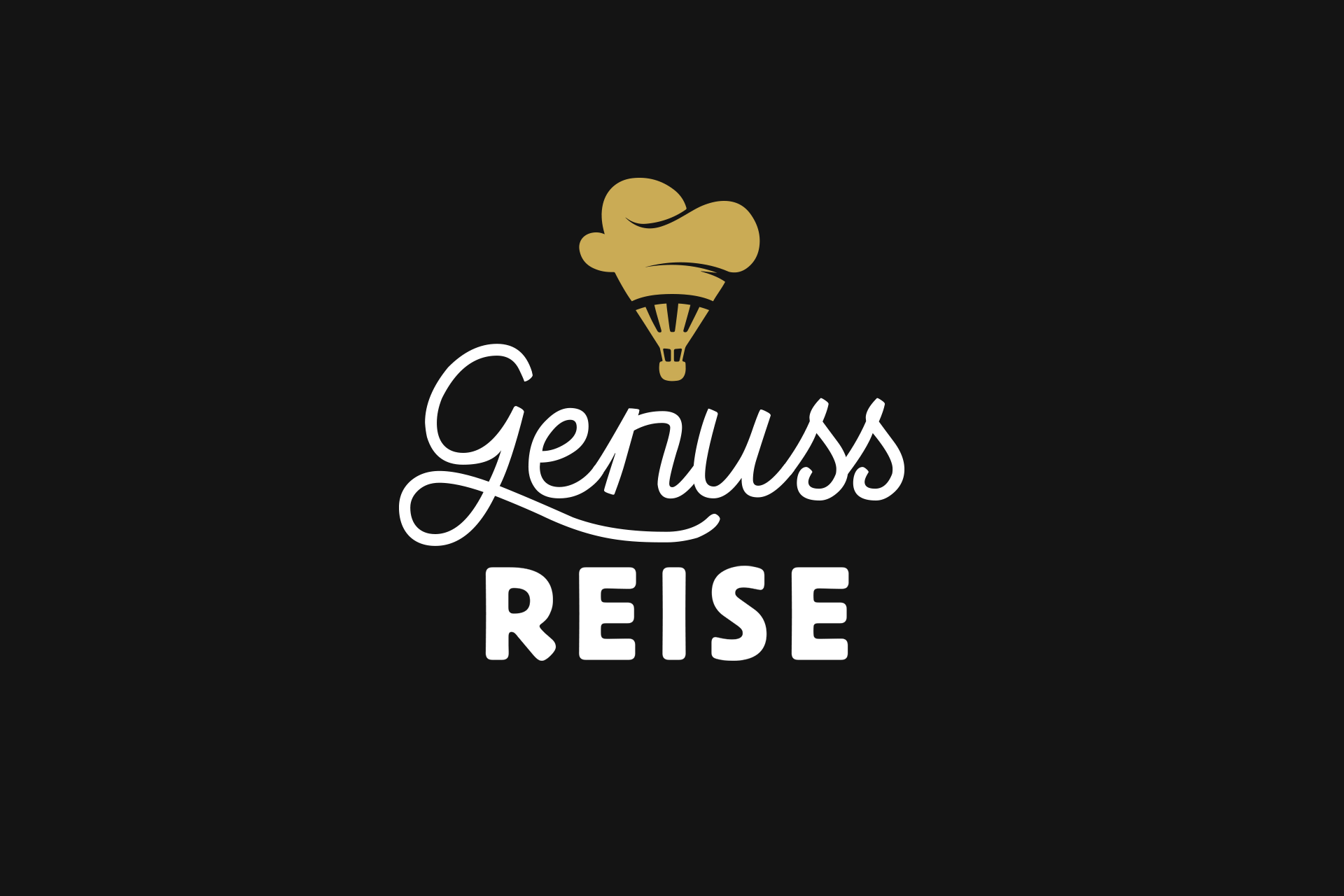 Naming und Logo Design für Genuss Reise © Diemer & Schweig Designstudio