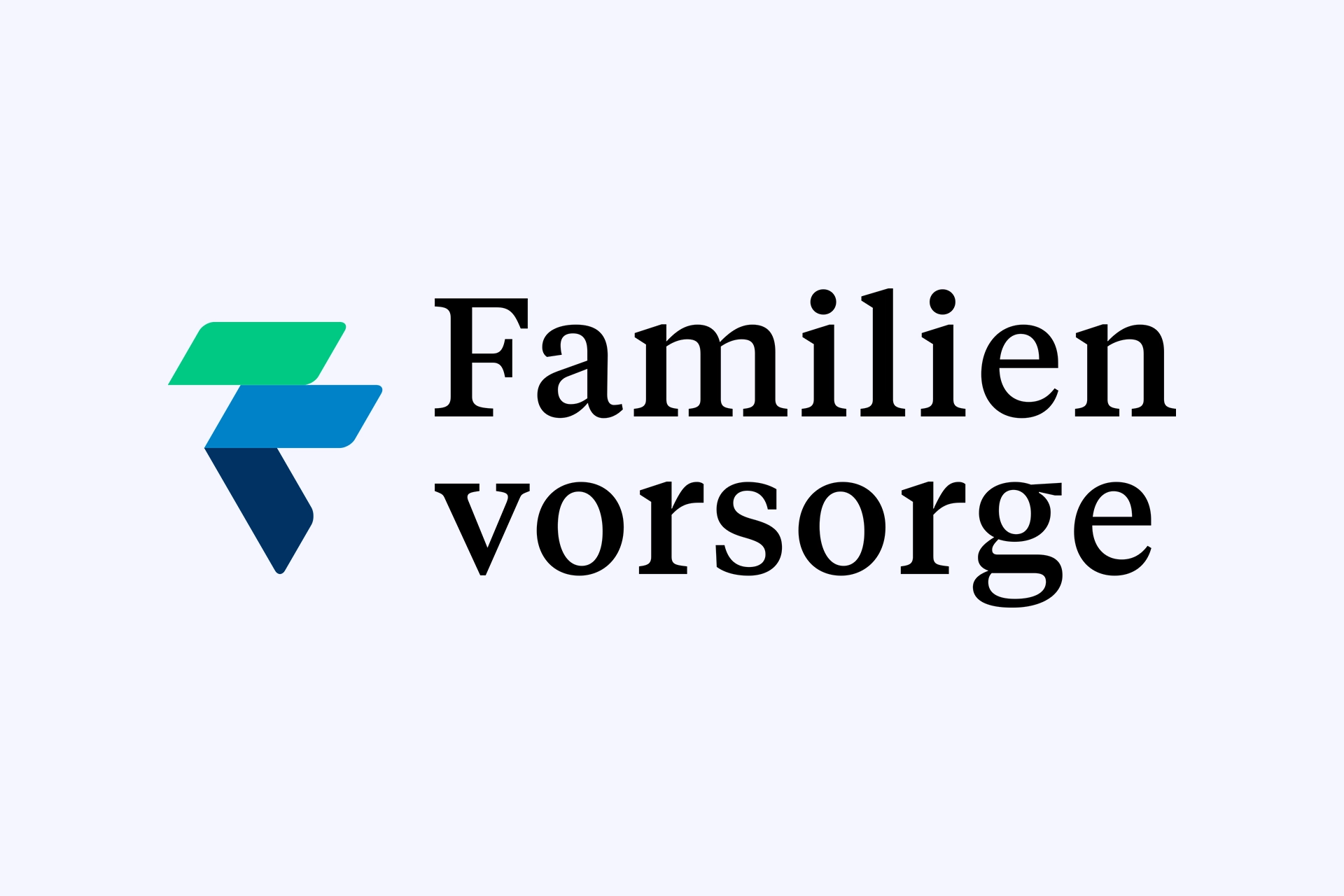 Logo Design für Familienvorsorge © Diemer & Schweig Designstudio
