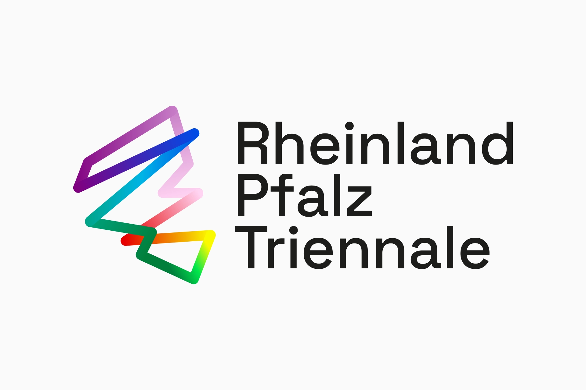Logo Design für Rheinland Pfalz Triennale © Diemer & Schweig Designstudio