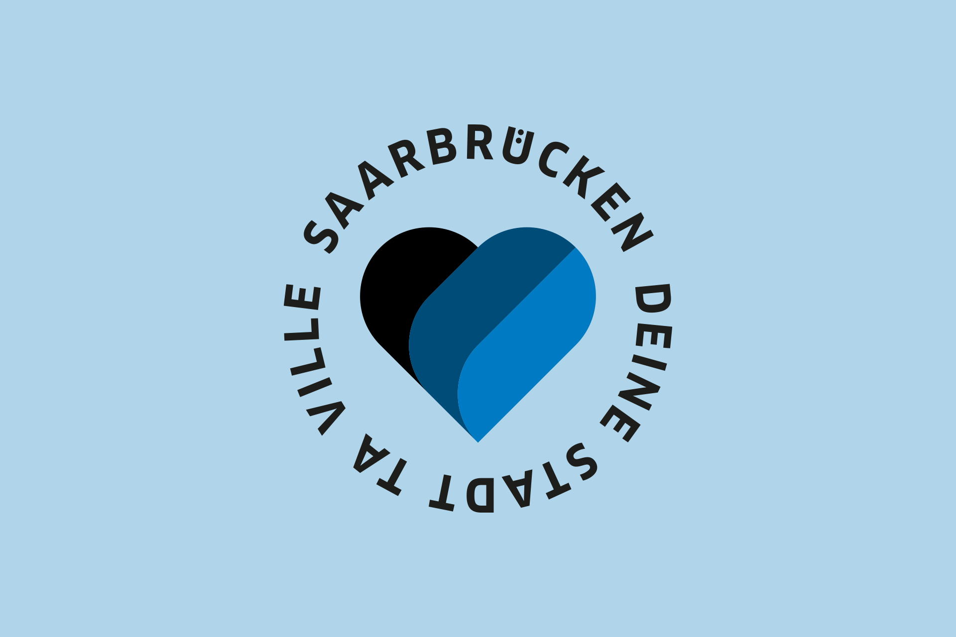 Logo Design für Markenkommunikation der Stadt Saarbrücken © Diemer & Schweig Designstudio